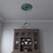 Ekena Millwork Cole PVC Medallion (Canopies up to 5 1/8"), 19"OD x 3 1/2"ID x 1"P, Metallic Sea Mist CMP19COFSM - alternate 9
